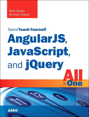 Angularjs, Javascript, and jQuery All in One, S... 0672337428 Book Cover
