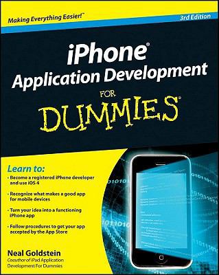 iPhone Application Development For Dummies 0470879963 Book Cover