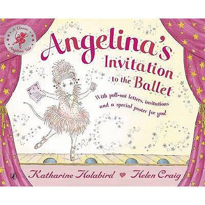 Angelina's Invitation to the Ballet 0141501480 Book Cover