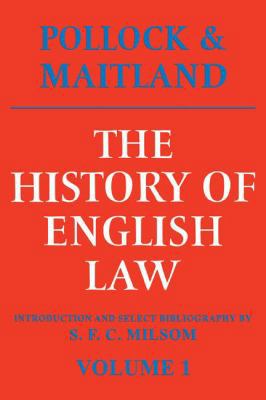 The History of English Law: Volume 1: Before th... 0521095158 Book Cover