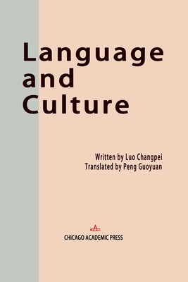 Language and Culture 1965890202 Book Cover