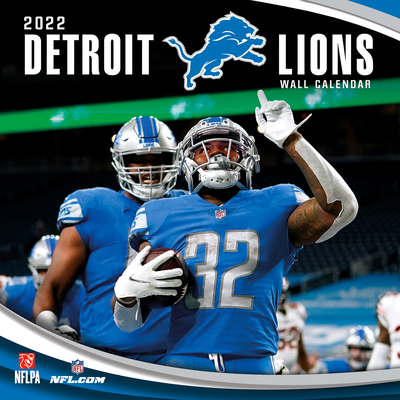 Detroit Lions 2022 12x12 Team Wall Calendar 1469385848 Book Cover