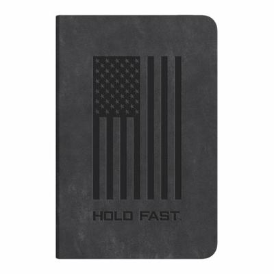 Paperback HOLD FAST Men's Journal - Flag Grey Book