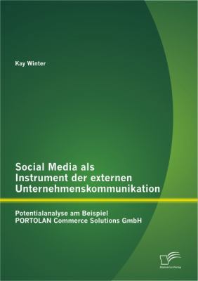 Social Media als Instrument der externen Untern... [German] 3842891709 Book Cover