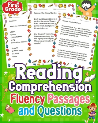 Reading Comprehension Fluency Passages and Ques... B0CTG5W9YX Book Cover