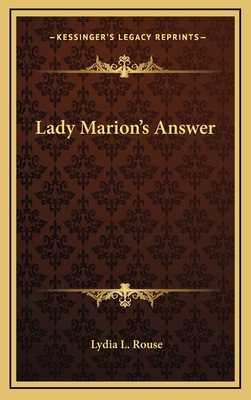 Lady Marion's Answer 1163844683 Book Cover