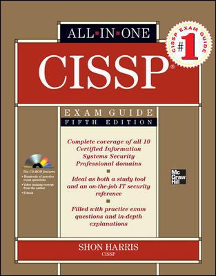 CISSP All-In-One Exam Guide [With CDROM] 0071602178 Book Cover