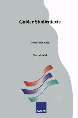 Sozialrecht [German] 3409923403 Book Cover