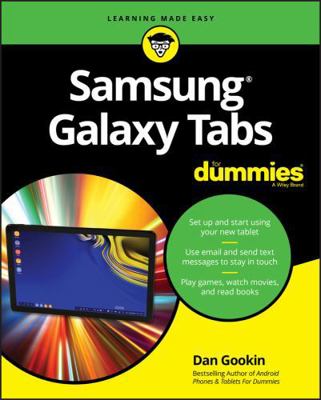 Samsung Galaxy Tabs for Dummies 1119466601 Book Cover