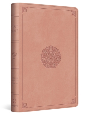 ESV Compact Bible (Trutone, Blush Rose, Emblem ... 1433595605 Book Cover