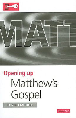 Matthew's Gospel 1846251168 Book Cover