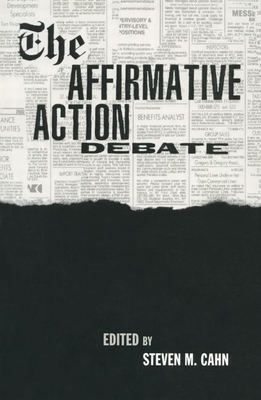 The Affirmative Action Debate 0415914930 Book Cover