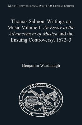 Thomas Salmon: Writings on Music: Volume I: An ... 0754668444 Book Cover