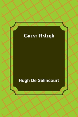 Great Ralegh 9356314810 Book Cover
