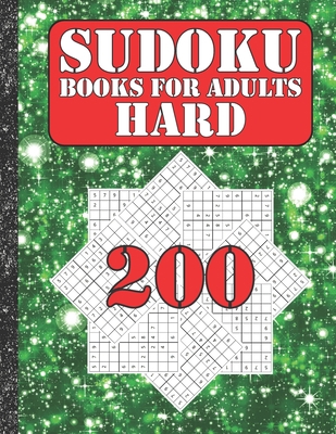 Sudoku books for adults hard: 200 Sudokus from ... B086Y6JLYN Book Cover