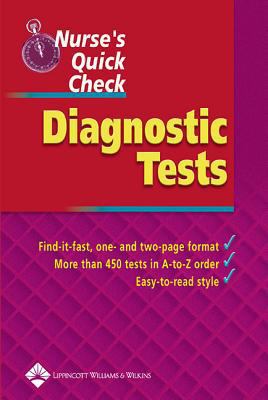 Diagnostic Tests 1582554153 Book Cover