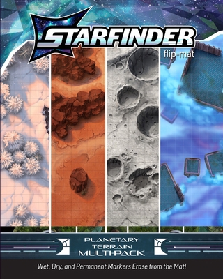 Starfinder Flip-Mat: Planetary Terrain Multi-Pack 1640786317 Book Cover