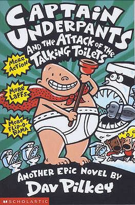 Captain Underpants and the Attack of the Talkin... 0439995442 Book Cover