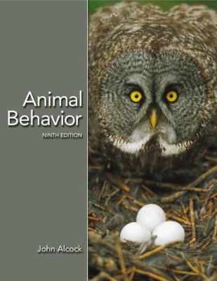 Animal Behavior: An Evolutionary Approach, Nint... 0878932259 Book Cover