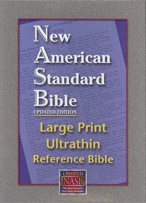 Ultrathin Reference Bible Large Print-NASB [Large Print] 1581351364 Book Cover