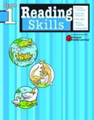 Reading Skills: Grade 1 (Flash Kids Harcourt Fa... B0095GTVQY Book Cover