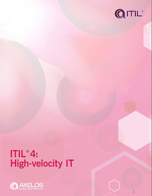 Itil 4: High-Velocity It 0113316402 Book Cover