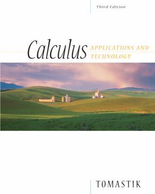 Calculus: Applications and Technology (with CD-... 0534464963 Book Cover