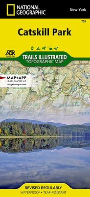 Catskill Park Map 1566955882 Book Cover