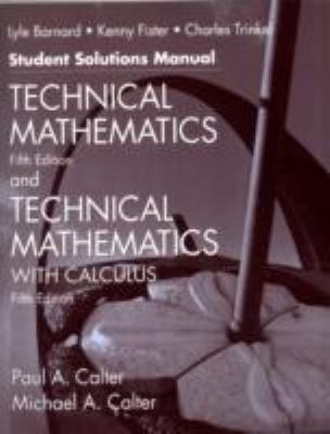 Technical Matematics and Technical Mathematics ... 0471695963 Book Cover