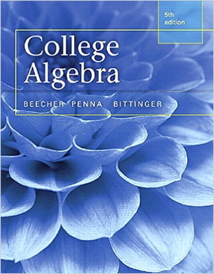 College Algebra 0321981758 Book Cover