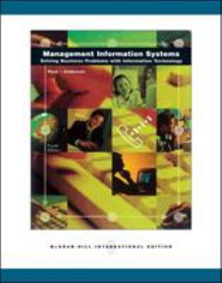 Management Information Systems 0071257322 Book Cover
