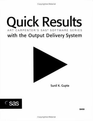 Quick Results with the Output Delivery System 1590471636 Book Cover