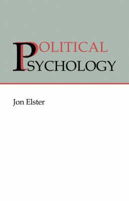 Political Psychology 0521411106 Book Cover
