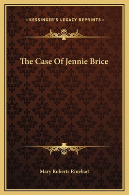 The Case Of Jennie Brice 1169247687 Book Cover