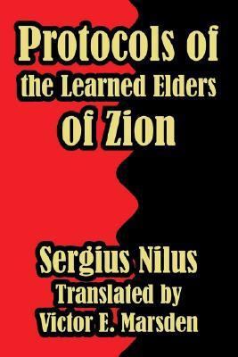 Protocols of the Learned Elders of Zion 1414700210 Book Cover