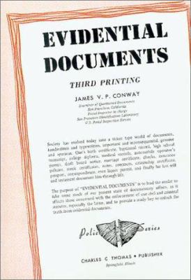 Evidential Documents 0398003424 Book Cover