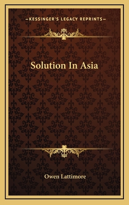 Solution In Asia 1166127567 Book Cover