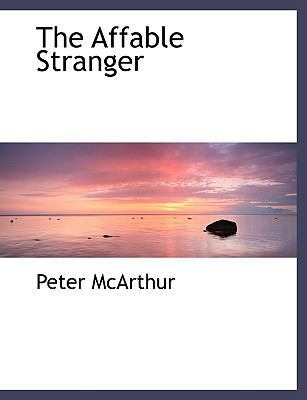 The Affable Stranger [Large Print] 111629267X Book Cover