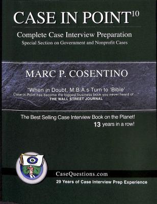 Case in Point 10: Complete Case Interview Prepa... 0986370746 Book Cover