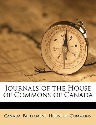 Journals of the House of Commons of Canada 1149292725 Book Cover