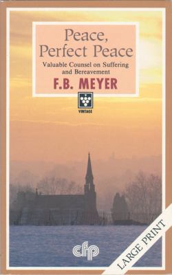 Peace Perfect Peace -LP: [Large Print] 1871676401 Book Cover