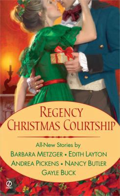 Regency Christmas Courtship 0451216814 Book Cover