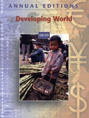 Annual Editions: Developing World 08/09 0073397563 Book Cover