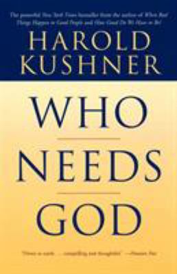 Who Needs God 0743234774 Book Cover