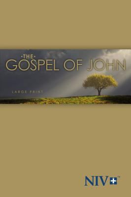 NIV, Gospel of John, Large Print, Paperback [Large Print] 156320732X Book Cover