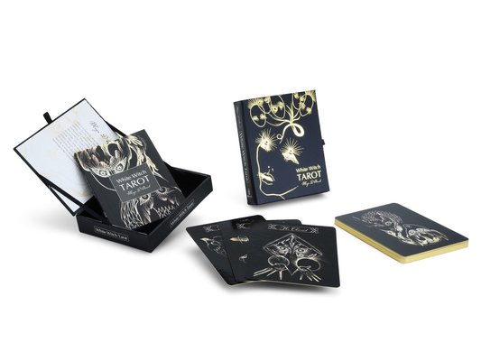 White Witch Tarot: (Tarot Kit Box Set with 22 C... 0764353675 Book Cover