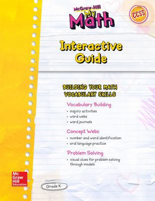 Mh My Math Eld Se Grade K [Spanish] 0021331022 Book Cover