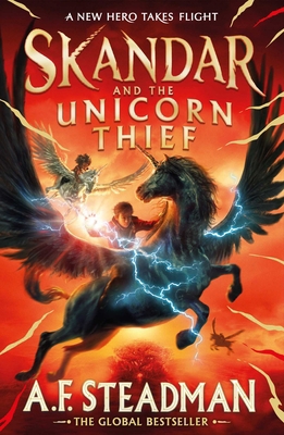 Simon Schuster Skandar and the Unicorn Thief Th... 1398502731 Book Cover