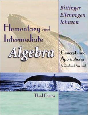 Elementary and Intermediate Algebra: Concepts a... 0201719665 Book Cover