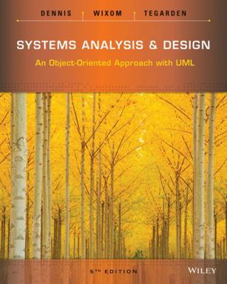 Systems Analysis and Design: An Object-Oriented... 1118804678 Book Cover